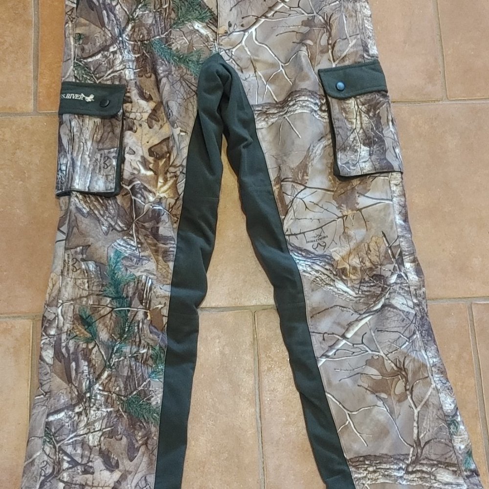 Kings River Realtree Camouflage Cargo Pants Scent Factor Size MED